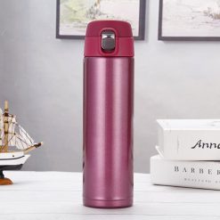 Alternative view of 420ml Stainless Steel Double Wall Thermal Flask with Flip Cover