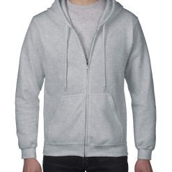Alternative view of Gildan Hoodie Sweatshirt with Full Zip