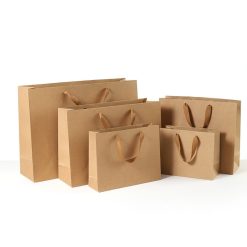 Landscape Kraft Paper Shopping Bag (250gsm)