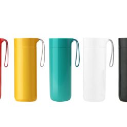 Alternative view of 400ml BPA Free Vacuum Thermal Suction Flask with Strap