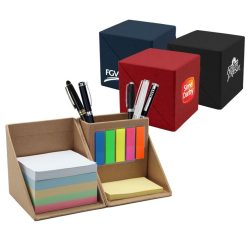Alternative view of Sticky Note Cube with Pen Holder Compartment