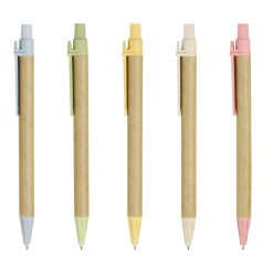 Eco-Friendly Wheat Straw Ballpoint Pen (Click)