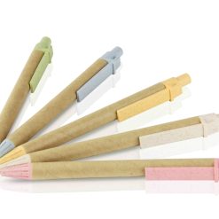 Alternative view of Eco-Friendly Wheat Straw Ballpoint Pen (Click)