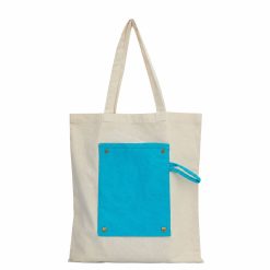 Cotton Multi-Tone Foldable Canvas Bag CB05