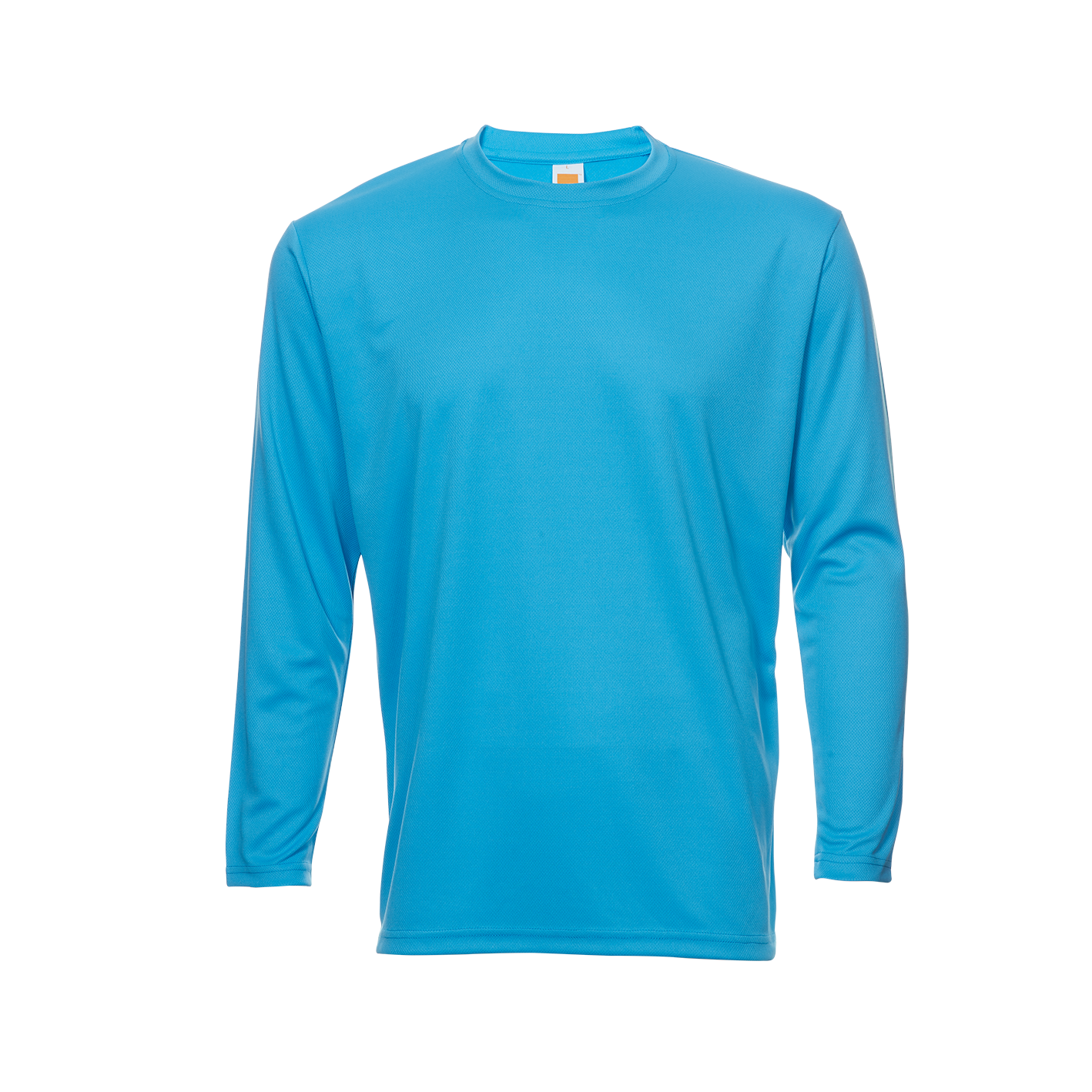 Dri-Fit Microfibre Eyelet Round Neck Long Sleeve T-Shirt (QD54)