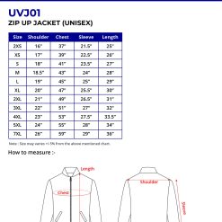 Alternative view of Dri-Fit Polyester Bomber Jacket (UVJ01)