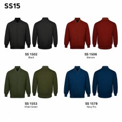 Alternative view of Full-Zip Bomber Jacket (SS15)