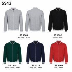 Alternative view of Full-Zip Varsity Jacket (SS13)