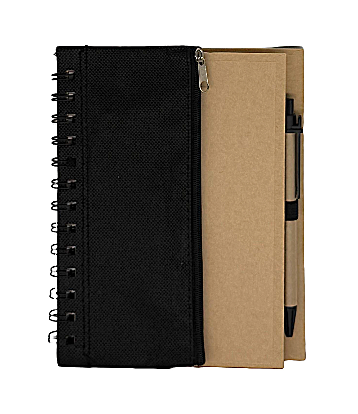 Eco-Friendly Notepad with Non-Woven Pouch and Pen (EC25) - Image 3