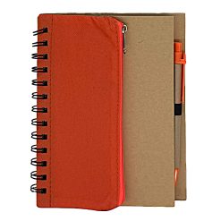 Alternative view of Eco-Friendly Notepad with Non-Woven Pouch and Pen (EC25)