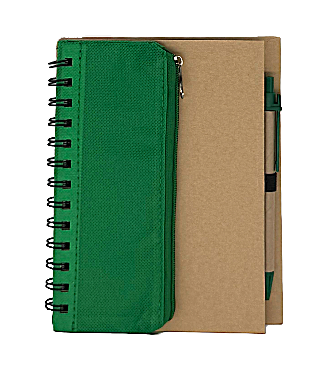 Eco-Friendly Notepad with Non-Woven Pouch and Pen (EC25)