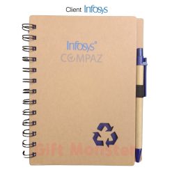 Alternative view of Eco-Friendly Notebook with Pen (EC04)