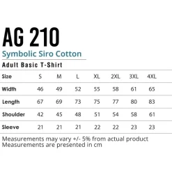 AG210 size