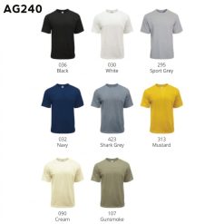 Alternative view of 240GSM Ultimate Siro Cotton Oversized T-Shirt (AG240)