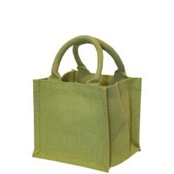 Alternative view of Laminated Jute Bag JB13