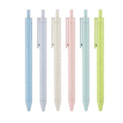 Eco Wheat Straw Ballpoint Pen
