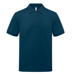 Alternative view of Honeycomb Short Sleeve CVC Polo Shirt HC01