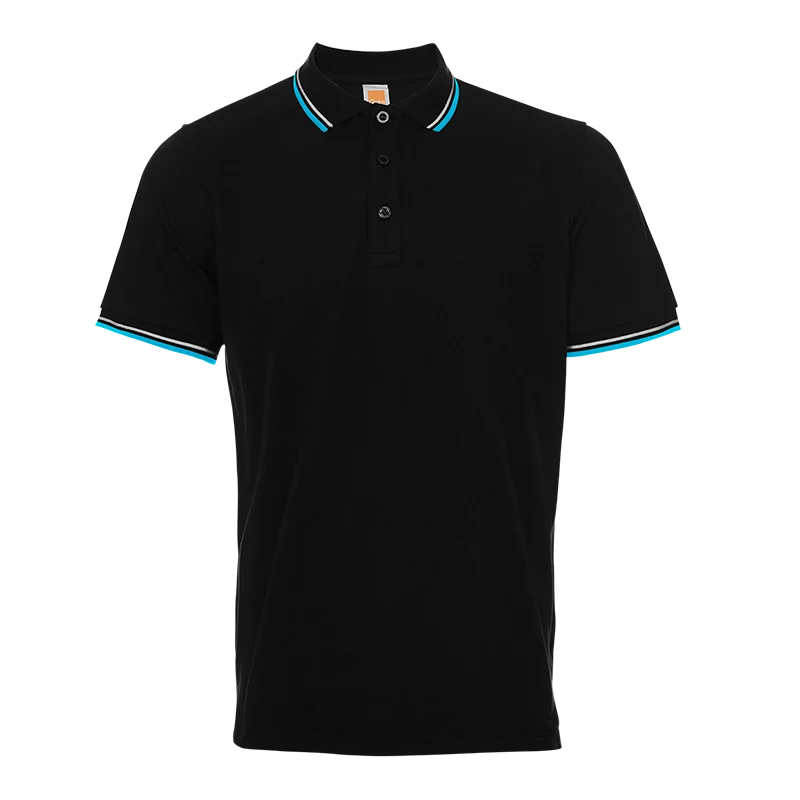 Honeycomb CVC Polo Shirt Tipped Collar & Cuff HC24 - Image 18