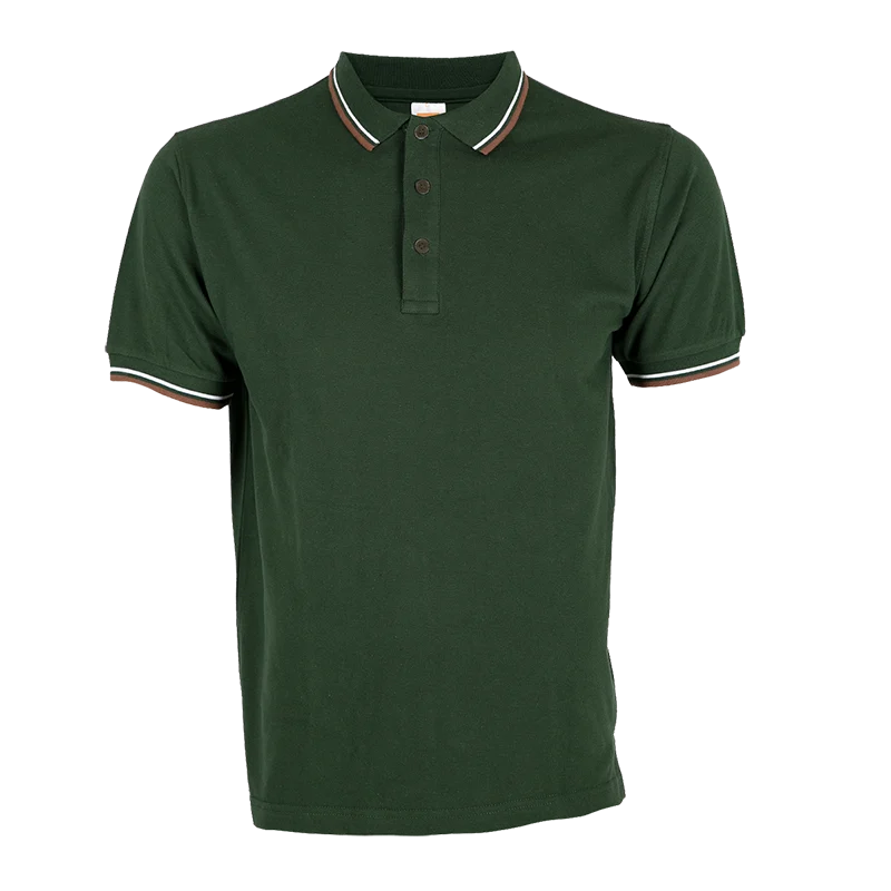 Honeycomb CVC Polo Shirt Tipped Collar & Cuff HC24 - Image 11