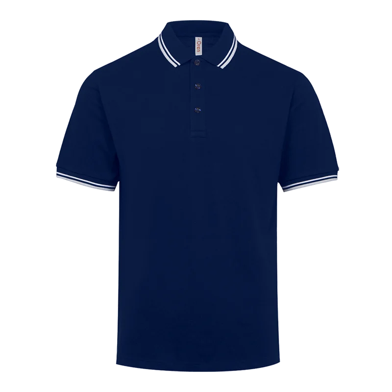 Honeycomb CVC Polo Shirt Tipped Collar & Cuff HC24 - Image 5