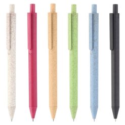 Eco Wheat Straw Ballpoint Pen
