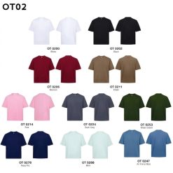 Alternative view of Oversized Premium Cotton T-Shirt OT02