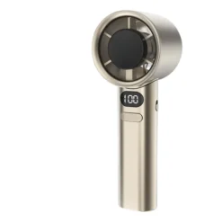 Alternative view of Handheld Mini Fan with Digital Display