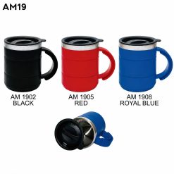 450ml Stainless Steel Auto Mug (AM19)