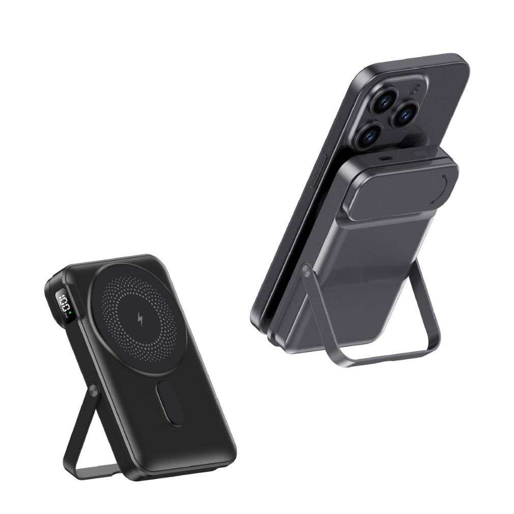 10,000mAh Dock 3-in-1 Wireless Powerbank with Stand