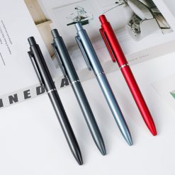 Alternative view of Plastic Ball Pen Stainless Steel Tip (Click-to-Write)