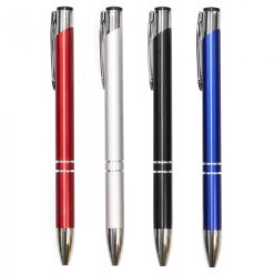 Neon Metal Ball Pen (Click-to-Write)