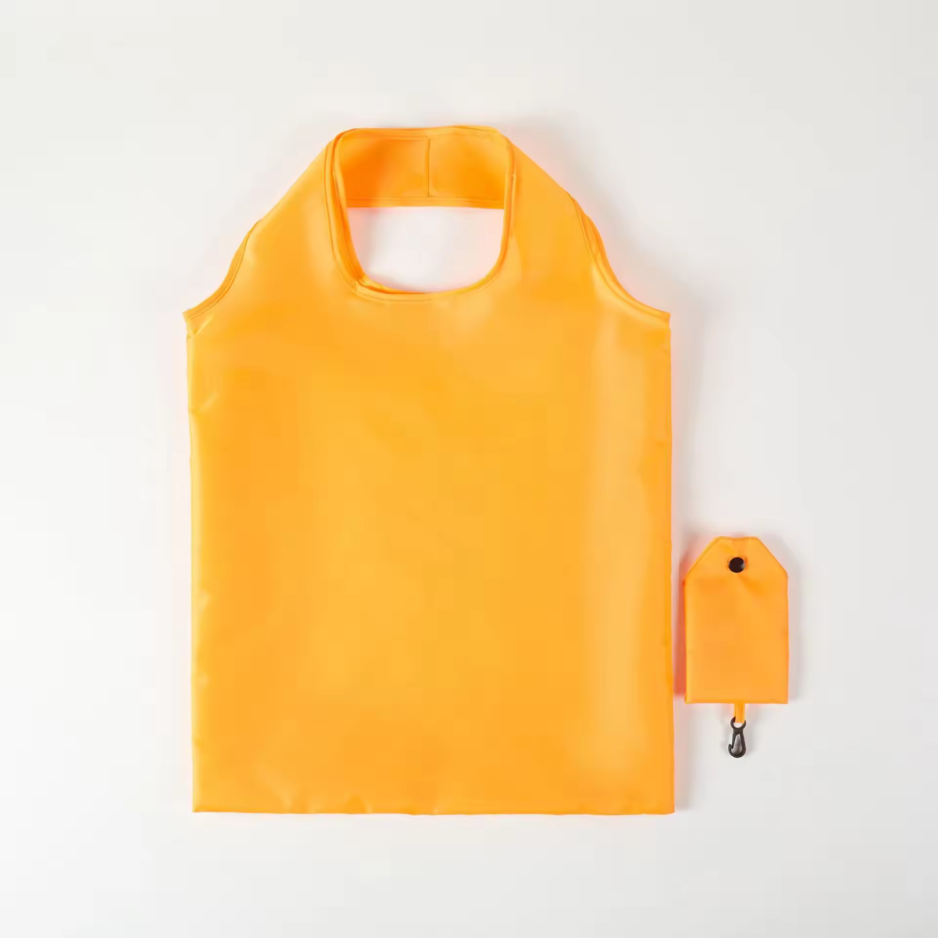Basic Foldable Shopping Bag with Carabiner - Image 5