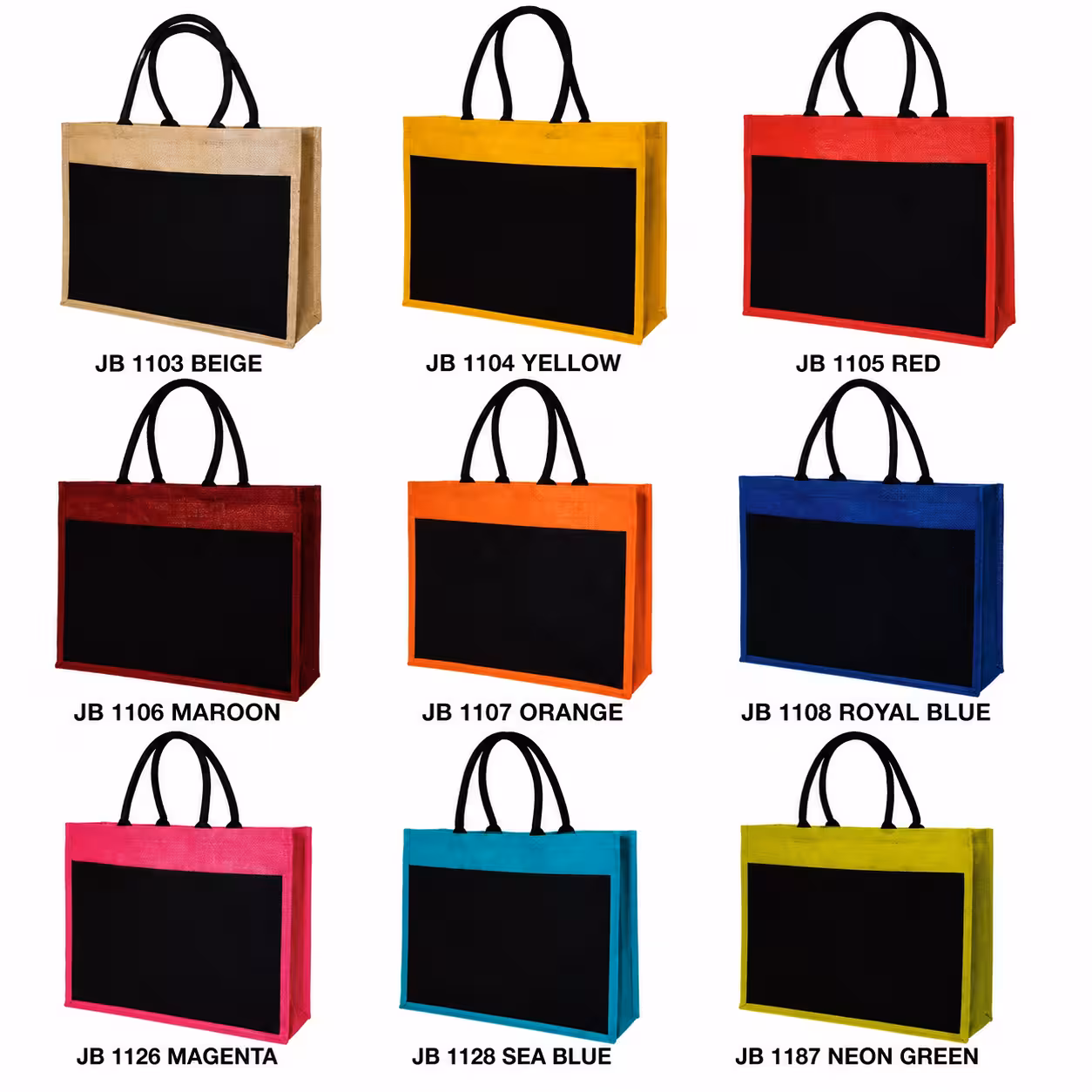 Landscape Laminated Jute Bag JB11
