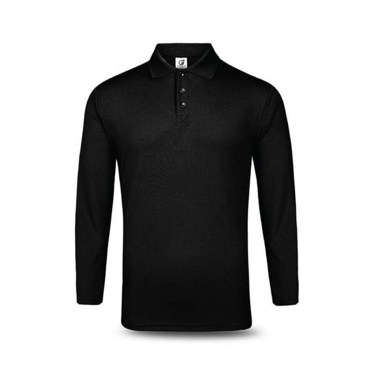 Long-Sleeve Polo Shirt