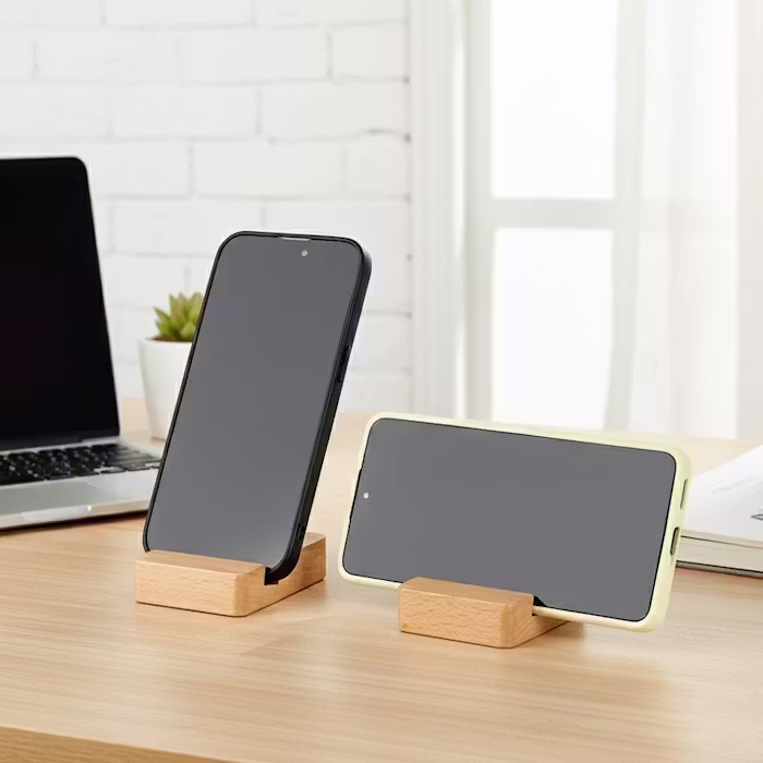 Mini Wooden Phone Holder