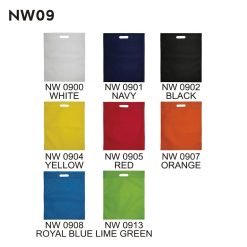 Alternative view of Flat Non-Woven Bag Ultrasonic Finished (NW0809)