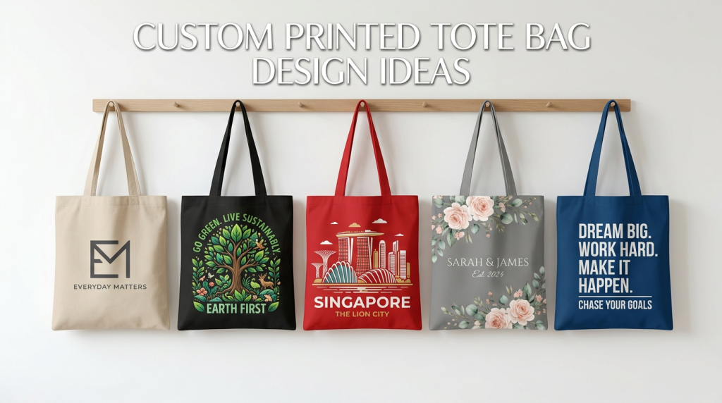 Custom Printed Tote Bag Design Ideas For Every Occasion
