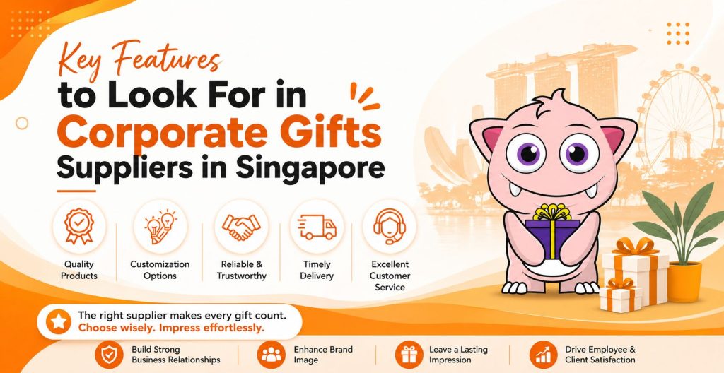 Key Features to Look For in Corporate Gifts Suppliers in Singapore