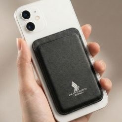 Leather Magnetic Wallet Card