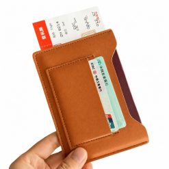 PU Leather Passport and Card Holder
