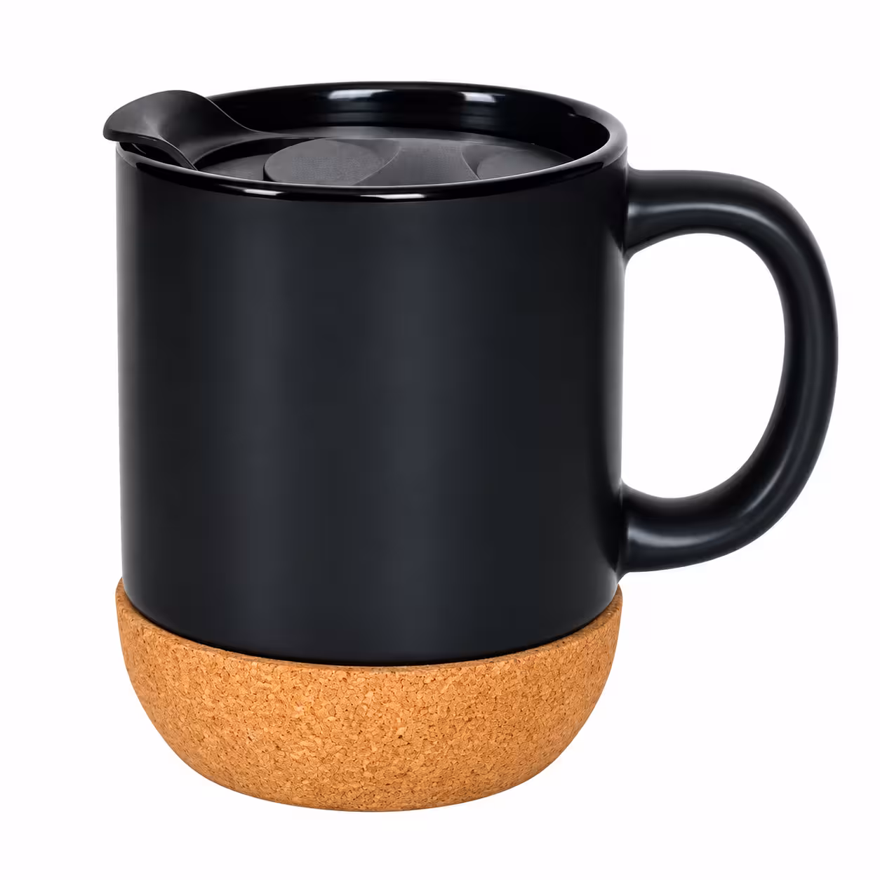 400ml Ceramic Mug with Cork Bottom