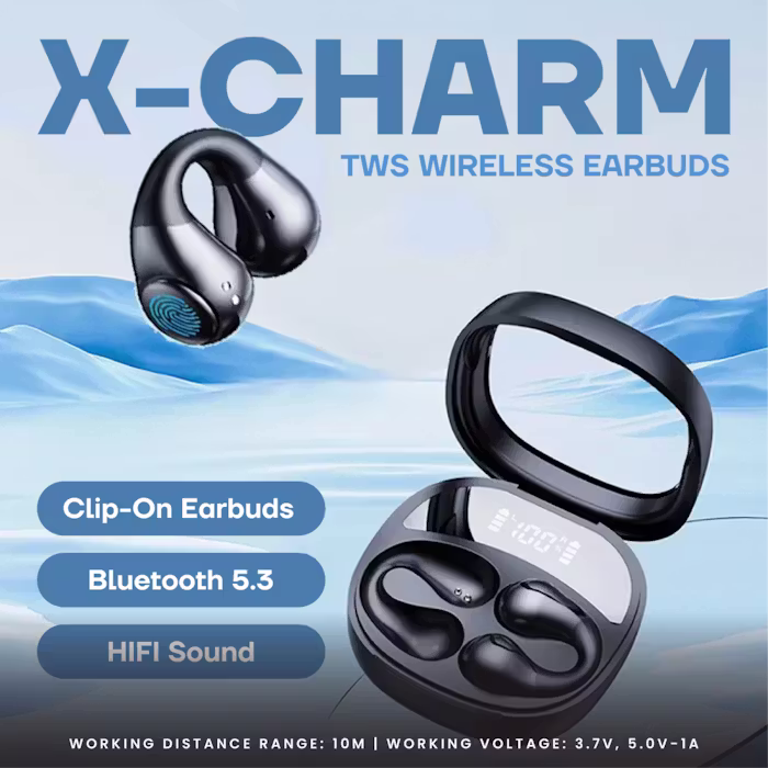 Open-Ear Clip-On Wireless Earphone - Image 3