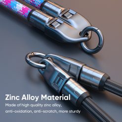 Alternative view of USB-C Phone Lanyard Charging Cable