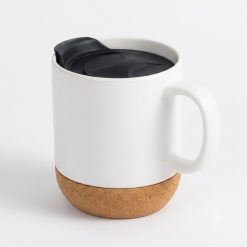 400ml Ceramic Mug with Cork Bottom