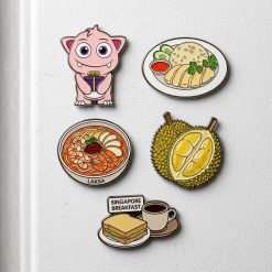 enamel fridge magnet