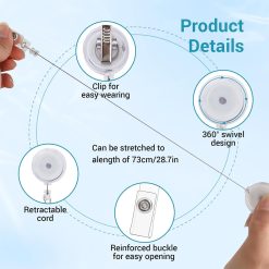 Alternative view of Retractable Badge Reel