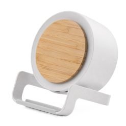 Wheat Straw Bamboo Multi-Function LED Wireless Charger