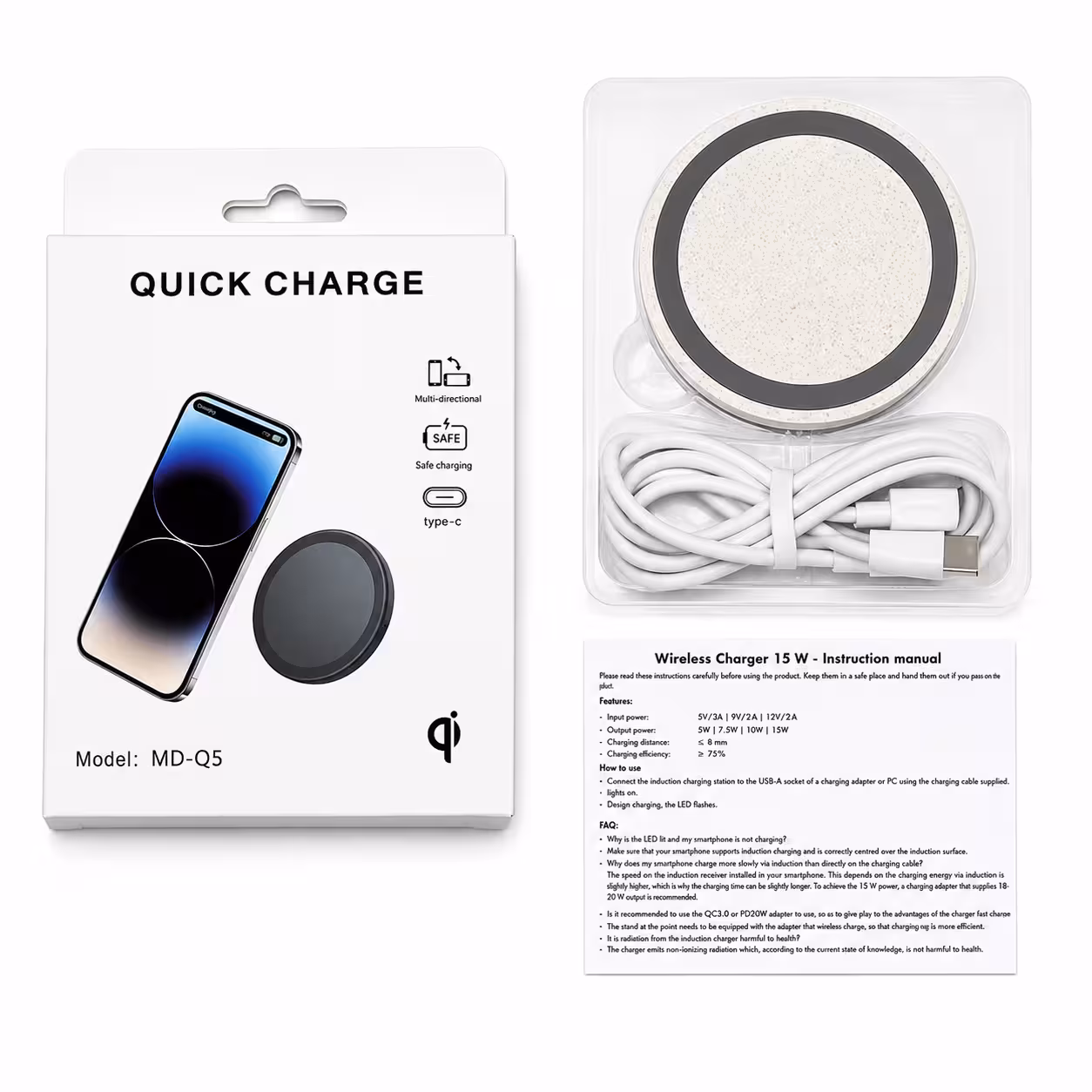 Wheat Straw Wireless Charger