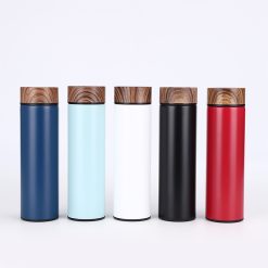 500ml Wood Stainless Steel Thermos (1)
