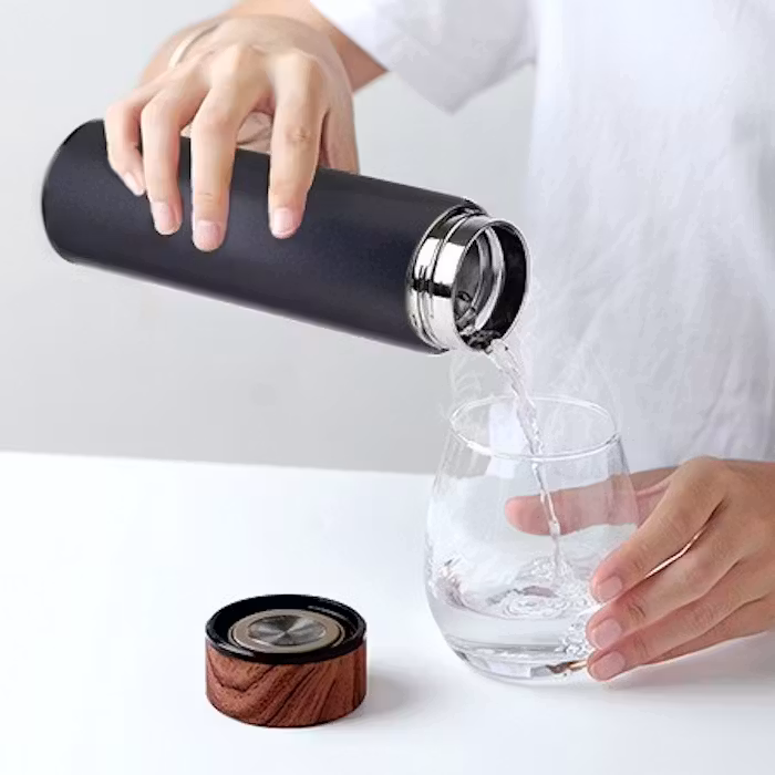 500ml Wood Stainless Steel Thermos (1)